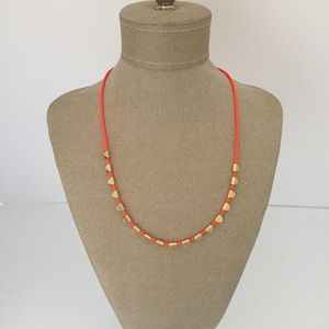 India Hicks Flamingo Orange Sea Cord Necklace